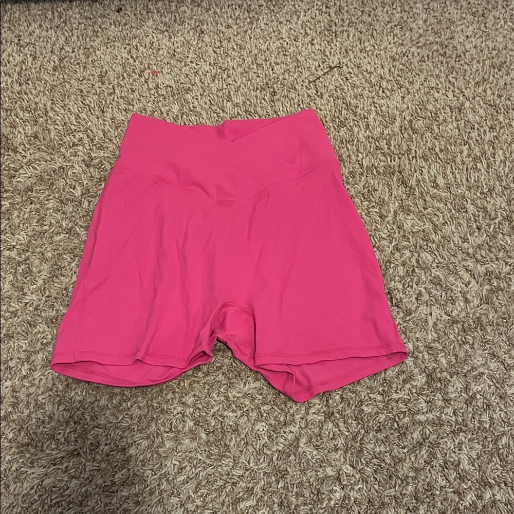 Amazon Women's Bright Pink Bike Shorts